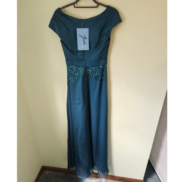 Jade by Jasmine Elegant Gown Special Occasion Bridesmaid Prom Dress Size 2 - Picture 7 of 16